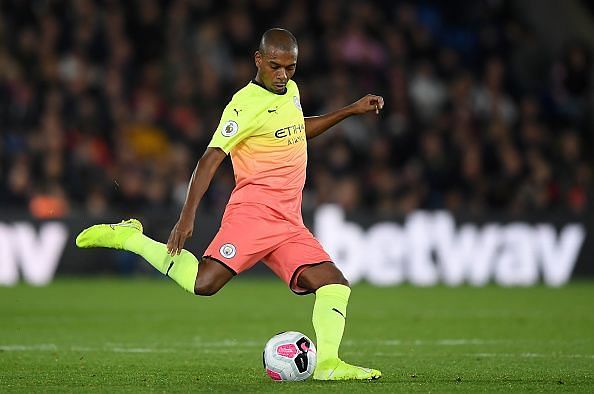 Fernandinho is Manchester City's driving force in midfield.